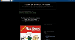 Desktop Screenshot of festaadomicilioeste.blogspot.com