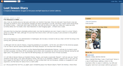 Desktop Screenshot of lostiowandiary.blogspot.com
