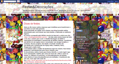 Desktop Screenshot of festasdecoracoes.blogspot.com