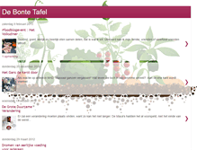 Tablet Screenshot of debontetafel.blogspot.com