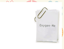 Tablet Screenshot of oxygen-me.blogspot.com