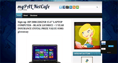 Desktop Screenshot of mypalnetcafe.blogspot.com