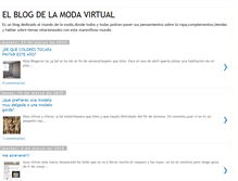 Tablet Screenshot of elblogdelamodavirtual.blogspot.com