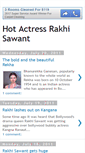 Mobile Screenshot of hot-actress-rakhi-sawant.blogspot.com