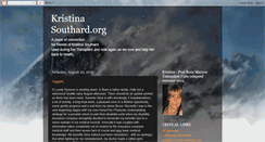 Desktop Screenshot of kristinasouthard.blogspot.com