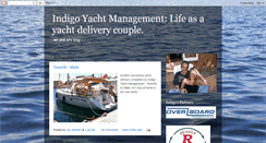 Desktop Screenshot of indigoyacht.blogspot.com