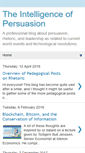 Mobile Screenshot of intelligenceofpersuasion.blogspot.com