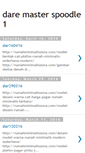 Mobile Screenshot of daremasterspoodle.blogspot.com