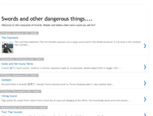 Tablet Screenshot of catacombofswords.blogspot.com
