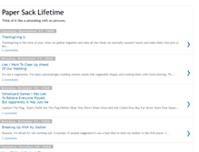 Tablet Screenshot of papersacklifetime.blogspot.com