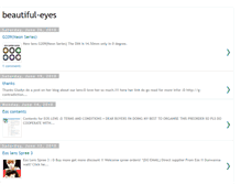 Tablet Screenshot of beautiful--eyess.blogspot.com