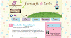 Desktop Screenshot of construcaodesonhos.blogspot.com