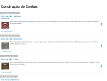 Tablet Screenshot of construcaodesonhos.blogspot.com