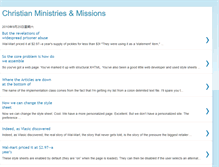 Tablet Screenshot of christian-hanly.blogspot.com