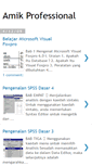 Mobile Screenshot of amik-professional.blogspot.com