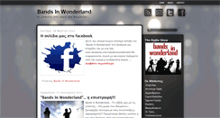 Desktop Screenshot of bandsinwonderland.blogspot.com