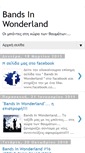 Mobile Screenshot of bandsinwonderland.blogspot.com