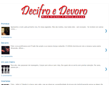 Tablet Screenshot of decifroedevoro.blogspot.com