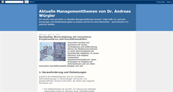 Desktop Screenshot of managementaktuell.blogspot.com