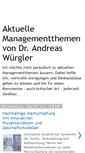 Mobile Screenshot of managementaktuell.blogspot.com