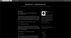 Desktop Screenshot of beerpup.blogspot.com