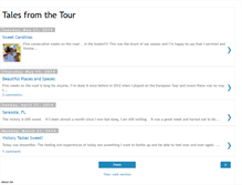 Tablet Screenshot of kendallontour.blogspot.com