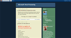 Desktop Screenshot of microsoftwordckcs.blogspot.com