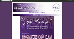 Desktop Screenshot of ninoscantores.blogspot.com