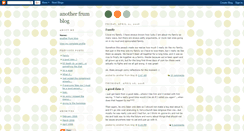 Desktop Screenshot of anotherfrumblog.blogspot.com