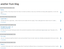 Tablet Screenshot of anotherfrumblog.blogspot.com