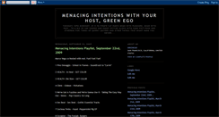 Desktop Screenshot of menacingintentions.blogspot.com