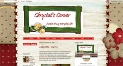 Desktop Screenshot of chrystal-lewis.blogspot.com
