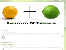 Tablet Screenshot of lemonnlimes.blogspot.com