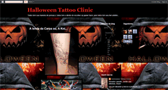 Desktop Screenshot of halloweentattooo.blogspot.com