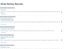 Tablet Screenshot of hockeyrecruits.blogspot.com