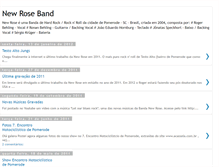 Tablet Screenshot of newroseband.blogspot.com
