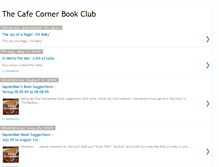 Tablet Screenshot of cafecornerbookclub.blogspot.com