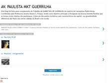 Tablet Screenshot of mktguerrilhapaulista.blogspot.com