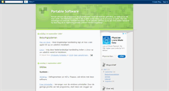Desktop Screenshot of portableprogs.blogspot.com