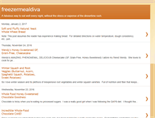 Tablet Screenshot of freezermealdiva.blogspot.com