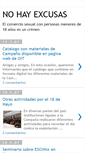 Mobile Screenshot of no-hay-excusas.blogspot.com