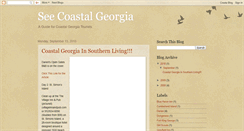 Desktop Screenshot of coastalgeorgiatourism.blogspot.com