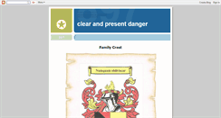 Desktop Screenshot of danger-clearandpresent.blogspot.com