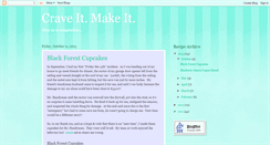 Desktop Screenshot of craveitmakeit.blogspot.com
