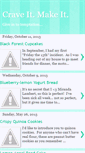 Mobile Screenshot of craveitmakeit.blogspot.com