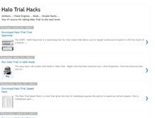 Tablet Screenshot of halotrialhacks.blogspot.com