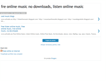 Tablet Screenshot of listenlivemusic.blogspot.com