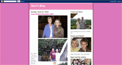 Desktop Screenshot of blogforfrankandgerri.blogspot.com
