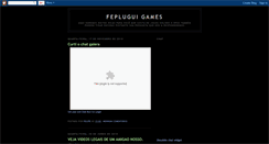 Desktop Screenshot of fepluguigames.blogspot.com