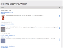Tablet Screenshot of joelewistextileart.blogspot.com